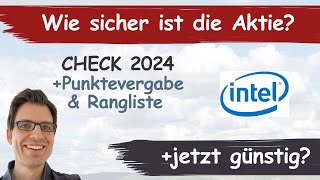 Intel Aktienanalyse 2024 Wie sicher ist die Aktie günstig bewertet [upl. by Iturk]