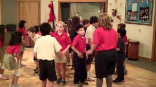 3rd Grade Music  Singing Game Tideo Fairmont Anaheim Hills Campus [upl. by Rebhun]