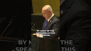 Netanyahu at UN quotI Came to Speak Truthquot [upl. by Ettore767]