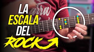 Cómo PRACTICAR la ESCALA PENTATÓNICA en Guitarra la ESCALA DEL BLUES y ROCK [upl. by Nelav114]