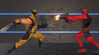 Deadpool vs Wolverine [upl. by Einnaej]