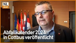 Cottbus  Neuer Abfallkalender 2024 veröffentlicht [upl. by Kathe979]