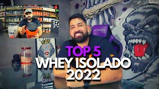 TOP 5 WHEY ISOLADO NACIONAL [upl. by Alo302]