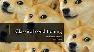 Classical Conditioning [upl. by Anaet]