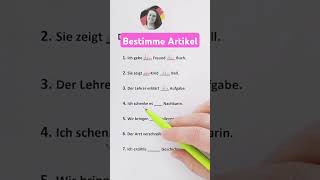 Dativ und Akkusativ  Bestimme Artikel  Learn German  German for beginners [upl. by Bowra153]