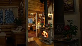 Relaxing Snow amp Fireplace Sounds 104 [upl. by Westleigh]