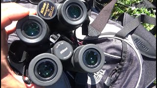 Comparison Nikon Prostaff 7S 10x42 vs Nikon Prostaff P7 10x42 [upl. by Schick]