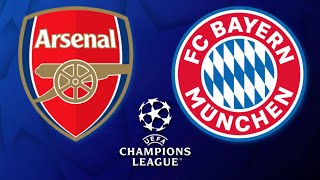 🔴 FC Arsenal London  FC Bayern München  UEFA Champions League Viertelfinale  Liveradio [upl. by Innej]