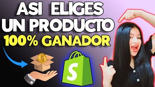 🟢COMO ELEGIR un PRODUCTO GANADOR para DROPSHIPPING 🔥  ESTO FUNCIONA [upl. by Lucania]