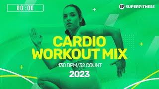 Cardio Workout Mix 2023 130 bpm32 count [upl. by Lim]