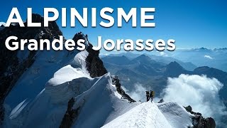 1 Traversée des Grandes Jorasses Pointe Helbronner Bivouac Canzio alpinisme montagne MontBlanc [upl. by Nalra]