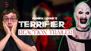 TERRIFIER 3  ANALYSE et DÉCRYPTAGE du TRAILER officiel  reaction trailer [upl. by Deland]