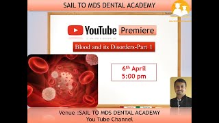 Blood amp its disorders Part1NEET MDSMDS Entrance LecturePhysiologyPharmacologyGeneral Medicine [upl. by Adianes368]