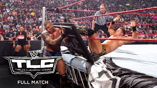 FULL MATCH  The Miz vs Randy Orton – WWE Championship Tables Match WWE TLC 2010 [upl. by Supat]