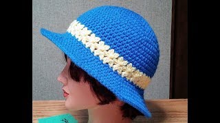 Crochet Floramaes Hat Part 1 [upl. by Nodnab151]