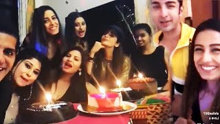 Karanvir Srishty Somi Rohit Together Celebrates NEW YEAR 2019  Bigg Boss 12 [upl. by Changaris]