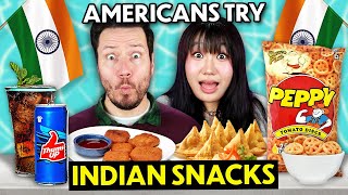 Americans Try Indian Snacks For The First Time [upl. by Somerset186]