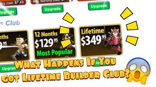 What Happens Now If You Got Lifetime Builder Club Before [upl. by Silloh]