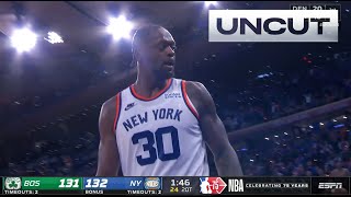 Celtics vs Knicks 2OT Thriller Opening Night 2021 UNCUT  Extended Version [upl. by Anilram]