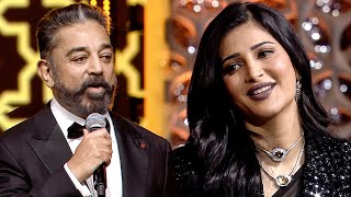 Ulaganayagan Kamal Haasan revealed a music album with Shruti Haasan after winning Best Singer Award [upl. by Conti]