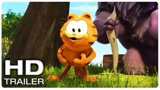 THE GARFIELD MOVIE quotGarfield Sings And Dancesquot Trailer NEW 2024 [upl. by Ecille959]