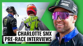 Deegan Sexton amp more preview Charlotte SMX Playoff Race 1  PreRace [upl. by Rheingold]