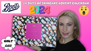 Boots Advent Calendar 2024  24 Days Of Skincare [upl. by Hgielsa]