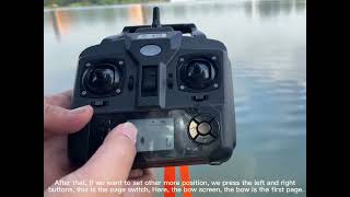 The Video Instructions for the GPS Fishing Bait Boat with 16 Anchors [upl. by Armando]