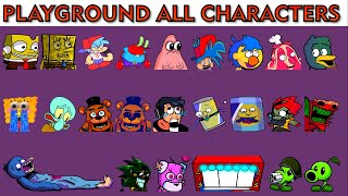 FNF Character Test  Gameplay VS My Playground  ALL Characters Test [upl. by Ennaear]