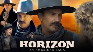 Horizon An American Saga Full Movie English Review  Kevin Costner Sienna Miller Sam Worthington [upl. by Tcideneb]