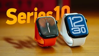 Обзор Apple Watch Series 10  Jet Black и Hermès [upl. by Bonner795]