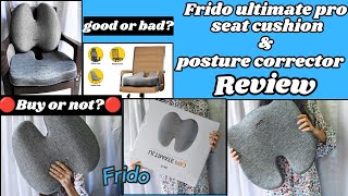 Frido Unlimite Pro Seat Cushion amp Posture Corrector Riview 🖤🤍 Buy or not Good or bad l [upl. by Morton718]