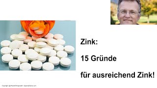 15 Gründe für ausreichend Zink Testosteron und Wundheilung sind nur zwei davon [upl. by Bernhard12]