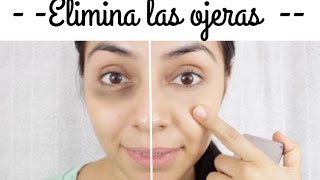 TRUCO PARA ELIMINAR LAS OJERAS [upl. by Sinnylg]