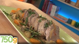 Recette du Rôti de veau aux champignons  750g [upl. by Ferna677]