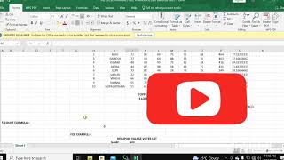 COUNT FORMULA APPLY TO EXCEL SHEET  HOW TO APPLY COUNT FORMULA IN EXCEL  Villagevenkatesh2002 [upl. by Schalles]