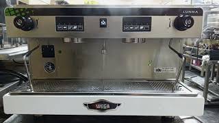 wega LUNNA coffee machine test the machine [upl. by Maharba]