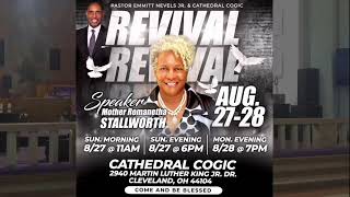 Cathedral COGIC Pastor Emmitt Nevels Jr  A place of quotLove Refuge amp Reconciliationquot [upl. by Zelma]