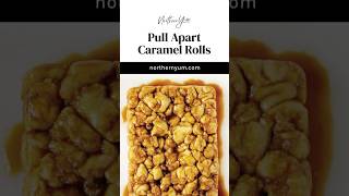 Pull Apart Caramel Rolls Monkey Bread  Delicious Breakfast Bread shorts bread recipe [upl. by Woodberry]