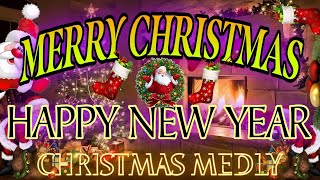 🎅NEW CHRISTMAS MEDLY NONSTOP REMIX 20242025christmassongs christmas holidays [upl. by Arrim664]