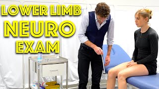 Lower Limb Neurological Examination  Clinical Skills  Dr Gill [upl. by Wivinia]