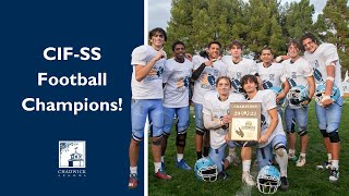 CIFSS Football Champions [upl. by Atteram]