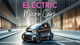 8 Electric Micro Cars For Urban Mobility [upl. by Alaehcim]