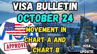 Visa Bulletin October 24  Movement  US Visa Updates [upl. by Freida915]