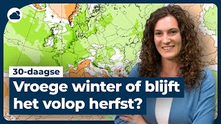 30daagse vroege winter of blijft het volop herfst ☃️🍂 [upl. by Sauveur]