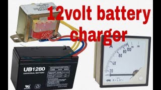 make a 12volt Battery Charger Low cost at home100 working [upl. by Fernald]