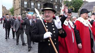 The Linlithgow Marches  2017 Morning parade 4KUHD [upl. by Llenyl]