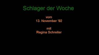 old Bayern 3  Schlager der Woche vom 13 November 92 [upl. by Acinelav84]