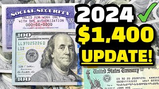 Stimulus Alert 1400 Check for 2024 Heres What You Need to Know [upl. by Whitford339]