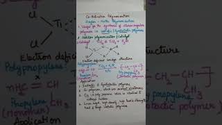 ChemistryCoordination Ziegler Natta polymerizationbtechjntukpolymers jntuhPrinciplejntua [upl. by Nirred]